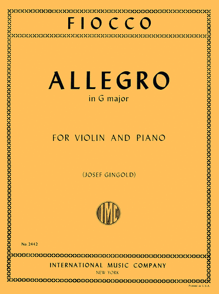 Allegro (GINGOLD)