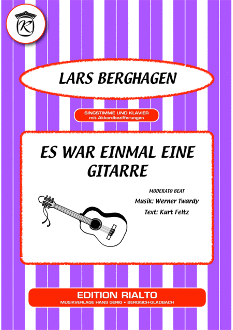 Es war einmal eine Gitarre Piano, Vocal, Guitar scores gallery preview page 1