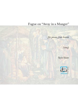 Book cover for Fugue on "Away in a Manger"
