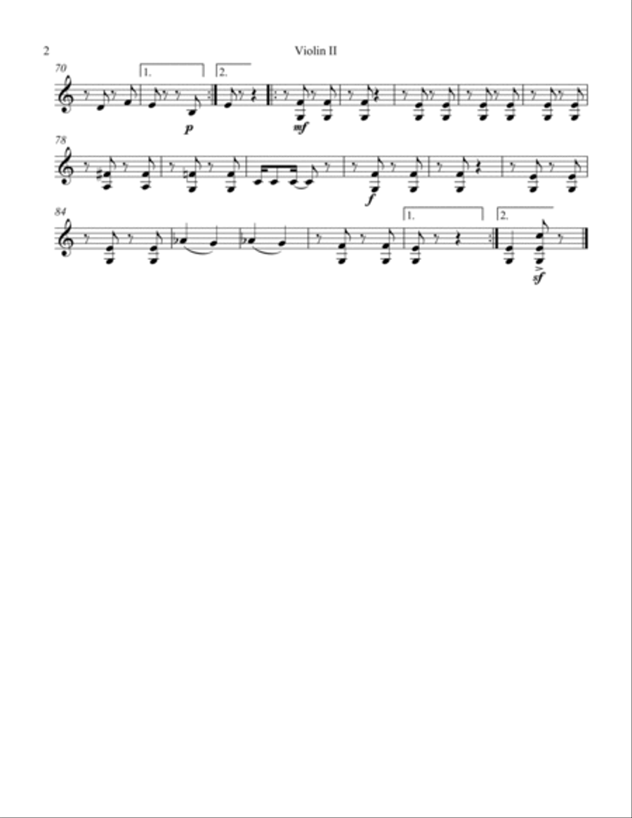 Paragon Rag Paragon Rag String Quartet scores gallery preview page 6