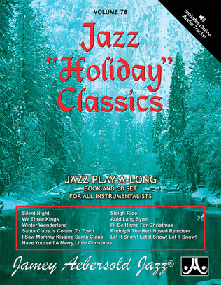 Book cover for Volume 78 - Jazz Holiday Classics