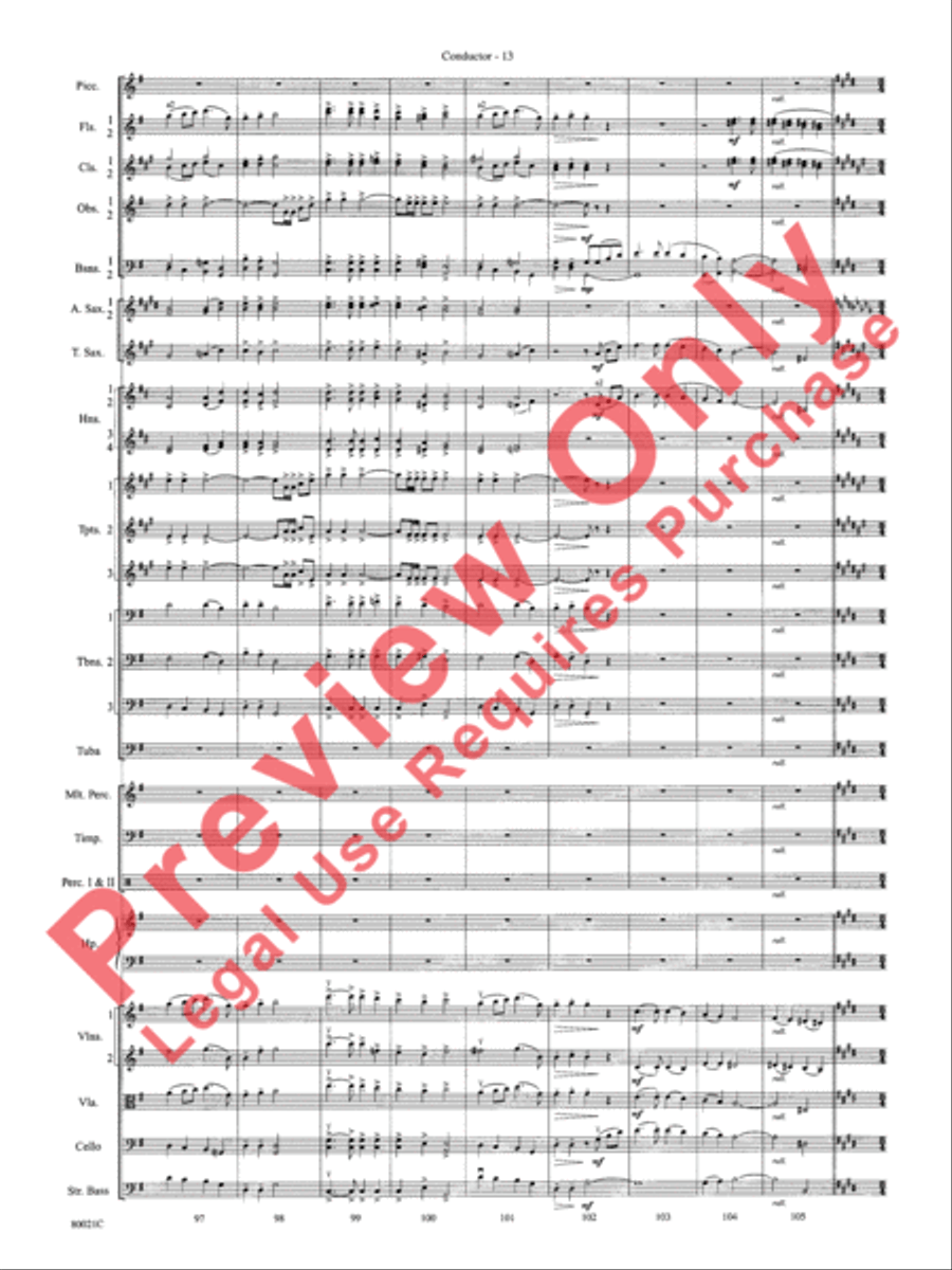A Christmas Festival Full Orchestra scores gallery preview page 16