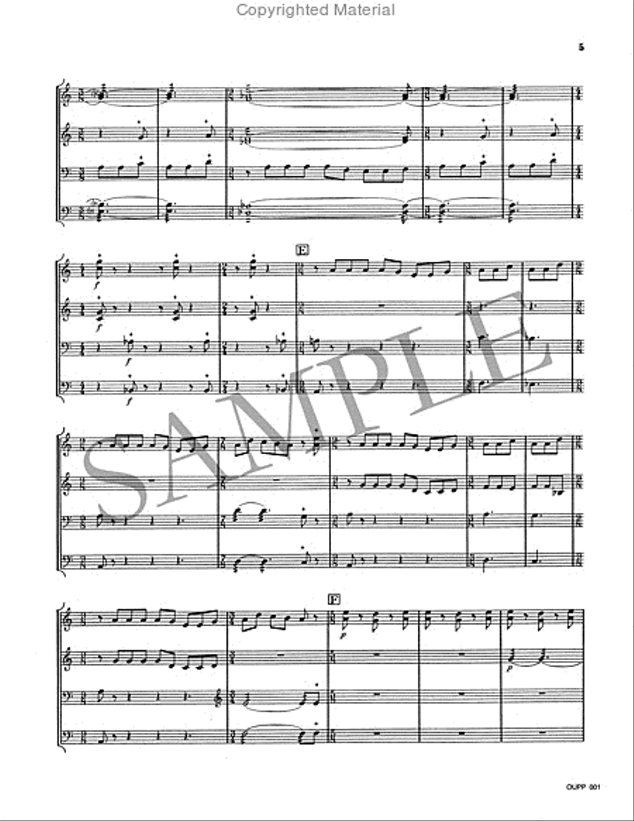 Suite for Keyboard Percussion Percussion Ensemble scores gallery preview page 5
