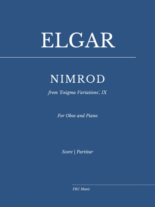 Nimrod (for Oboe and Piano)