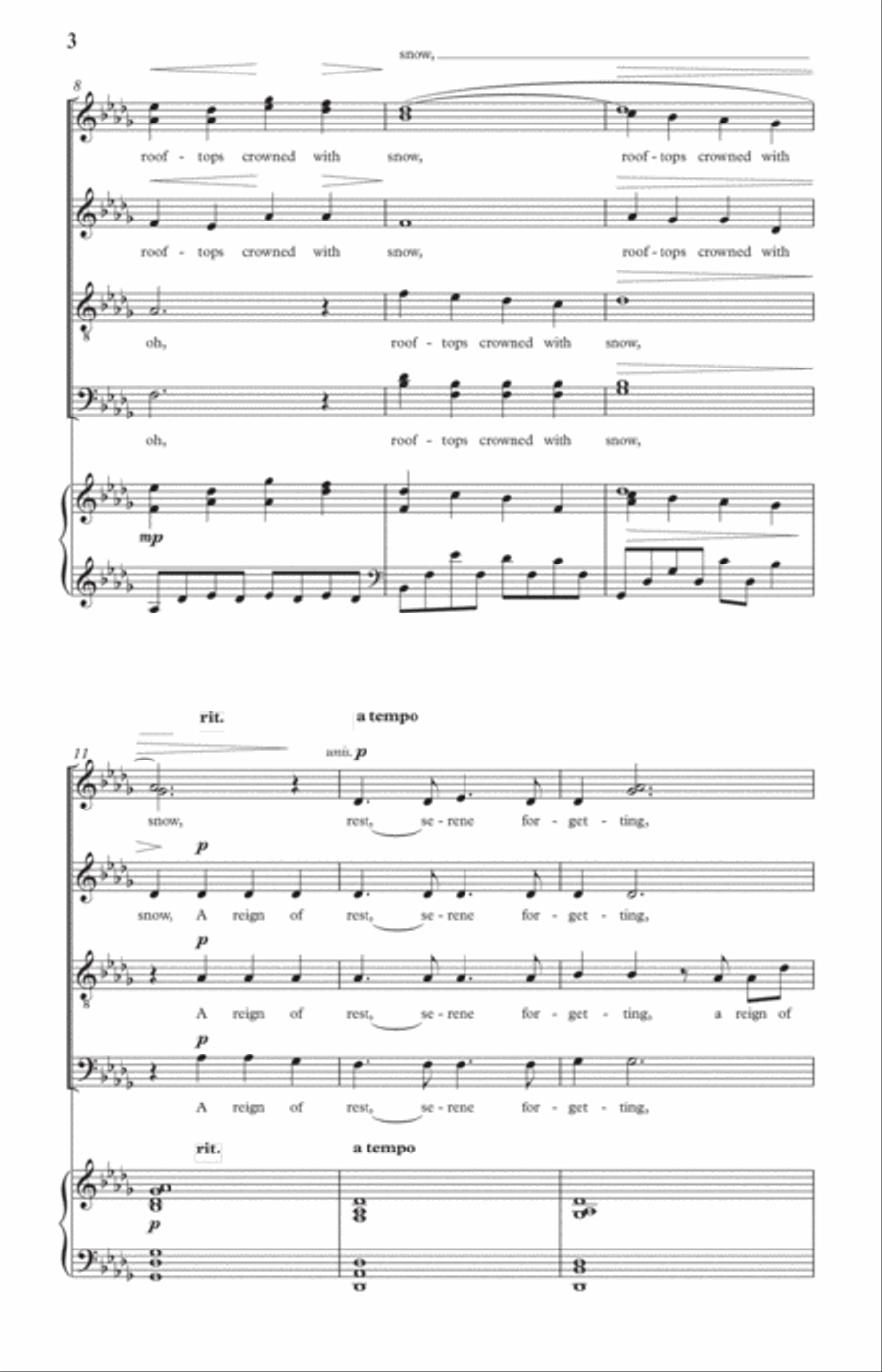 The Music of Stillness Divisi scores gallery preview page 3