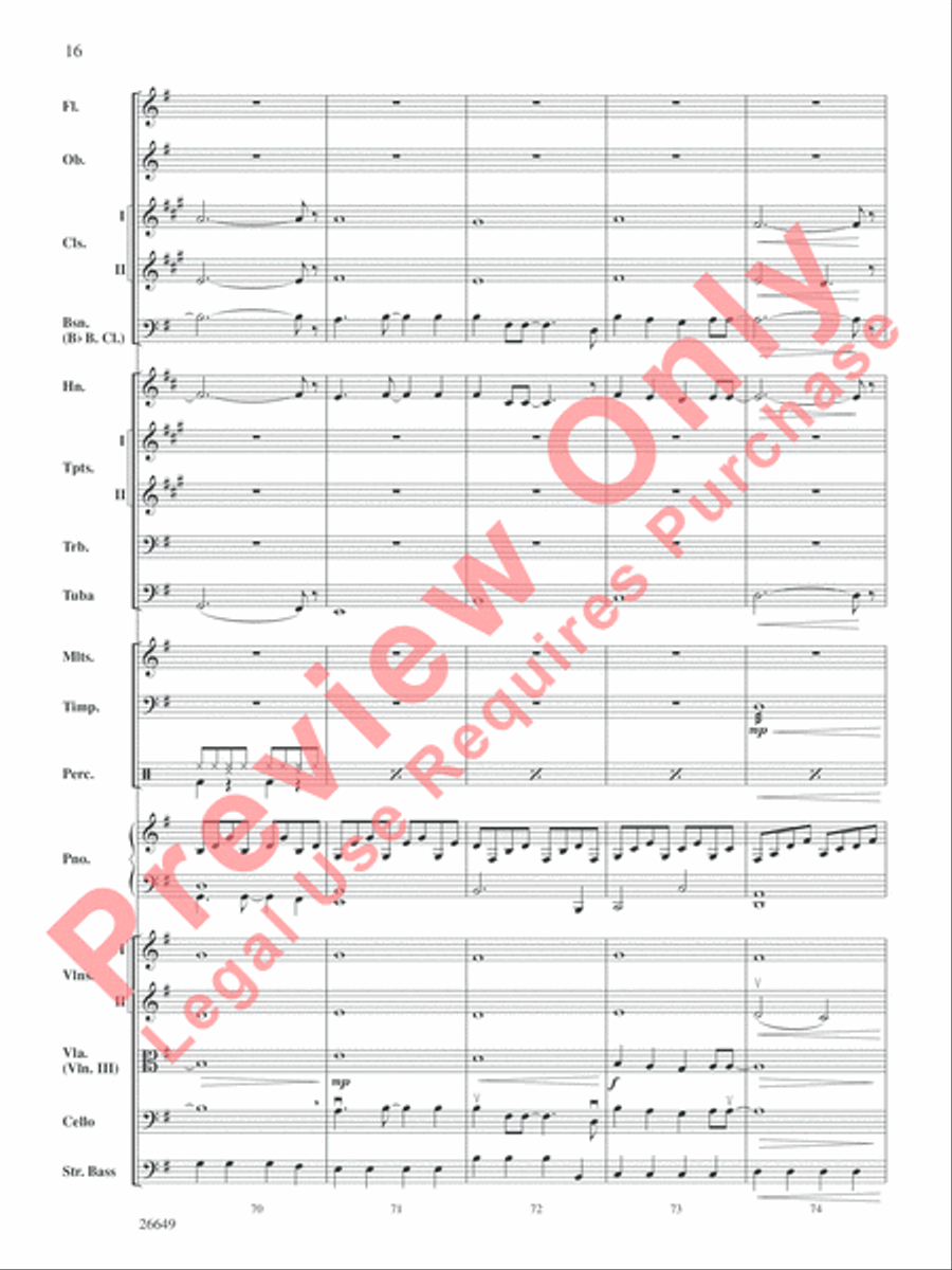 The Best of Green Day Full Orchestra scores gallery preview page 17