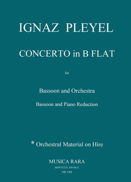 Concerto in B flat major B 107