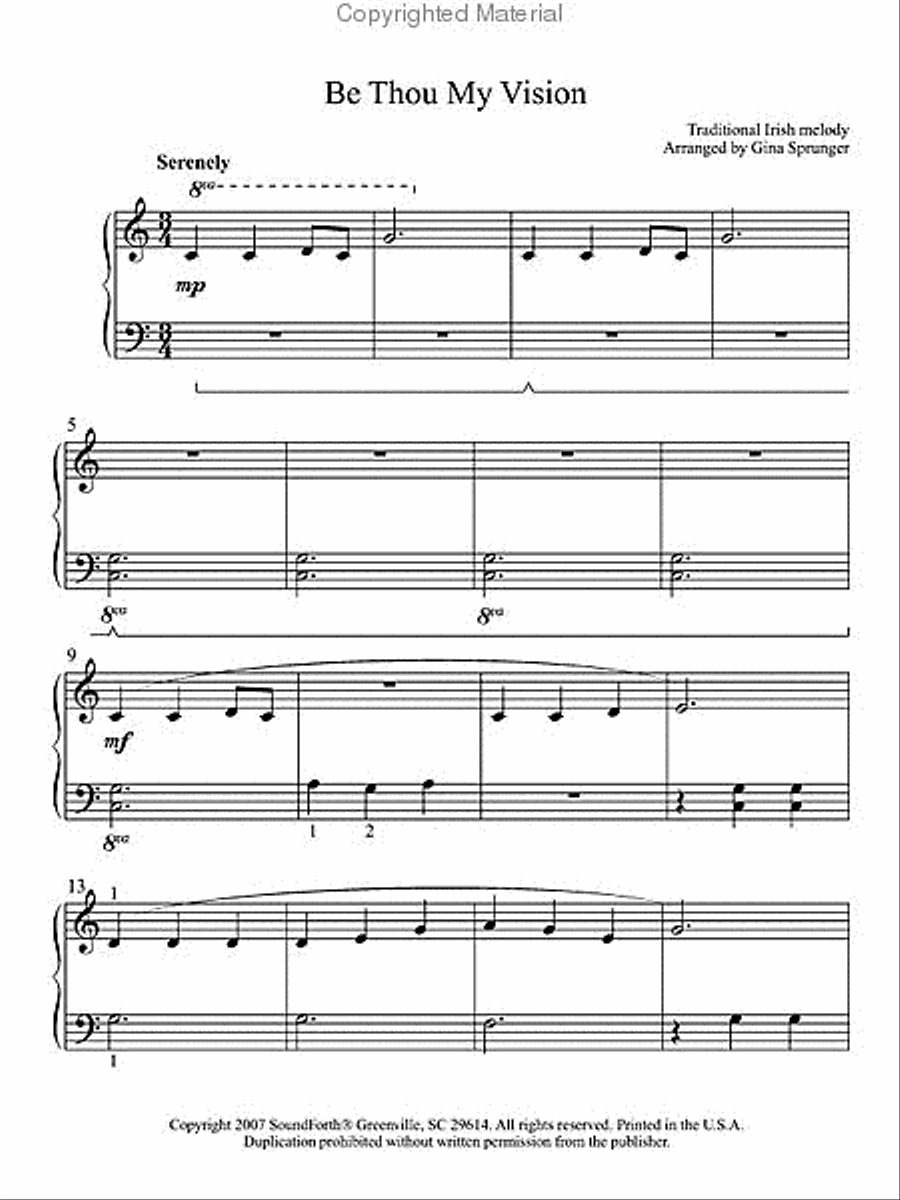 More Simple Hymns for the Beginning Pianist Piano Solo scores gallery preview page 2