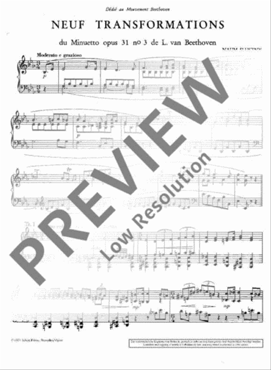 9 Transformations 9 Transformations Piano Solo scores gallery preview page 4