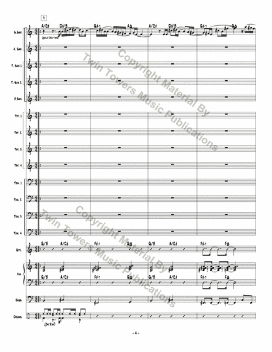 For Anji Jazz Ensemble scores gallery preview page 5