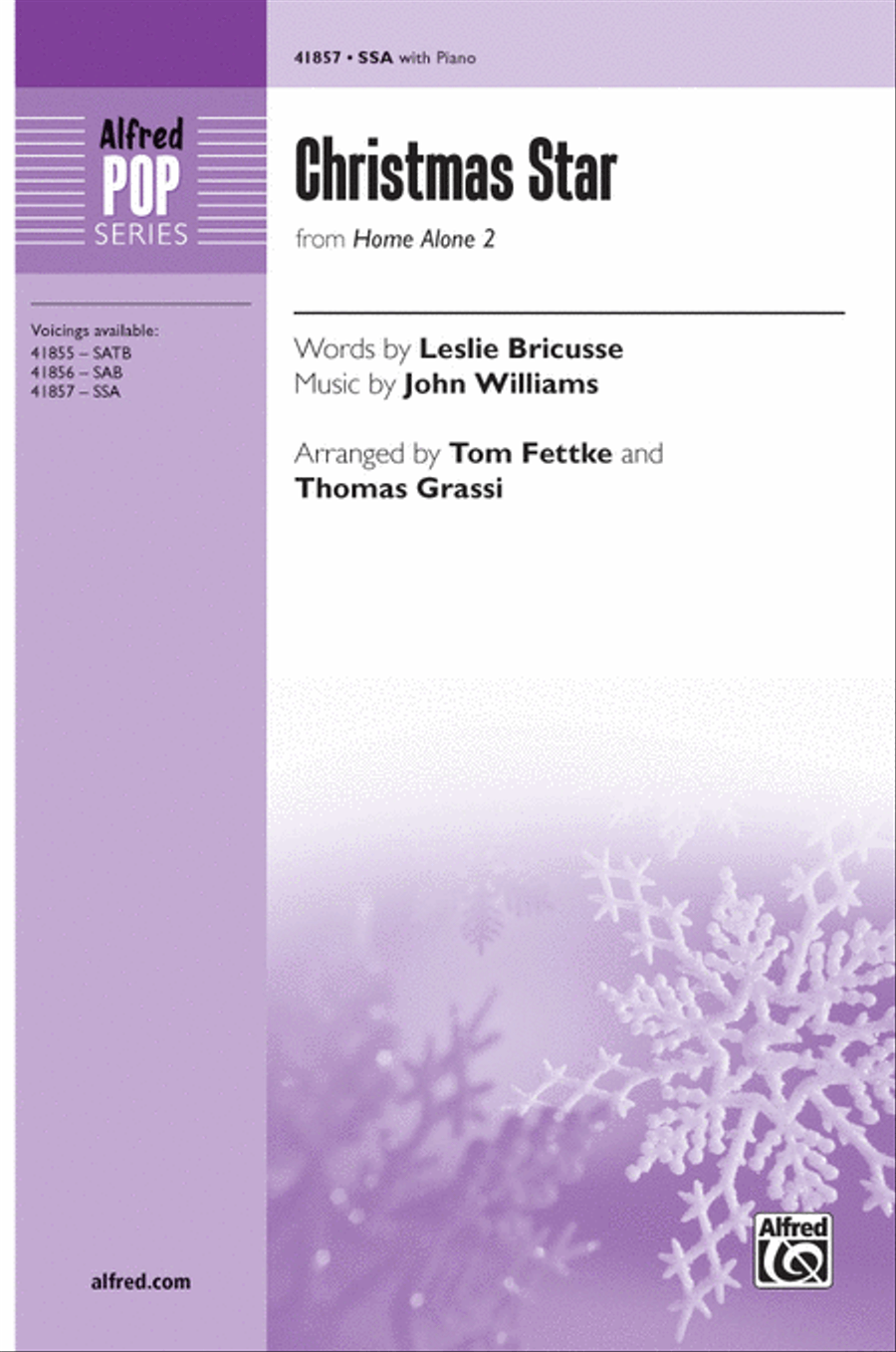 Christmas Star (from Home Alone 2) Women's Choir scores gallery preview page 1