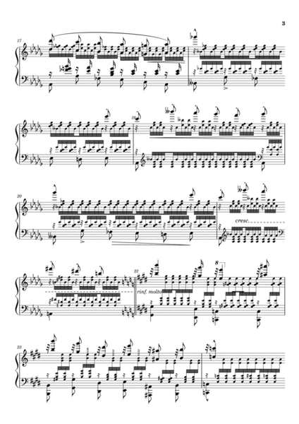 Franz Liszt S.139 No.12 in B Flat Minor Transcendental tude Chasse Neige image number null