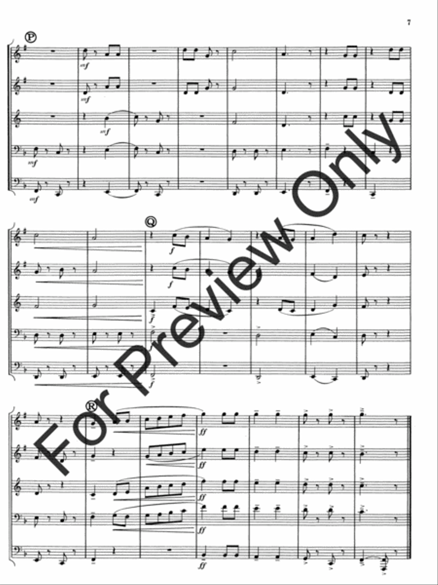 Four Sketches Horn scores gallery preview page 9