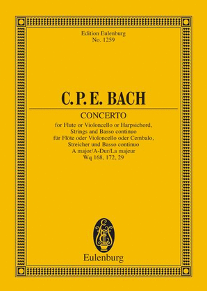 Book cover for Concerto A major