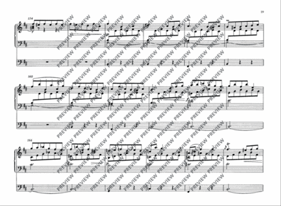 Fanfare, Cantabile and Finale Organ scores gallery preview page 20