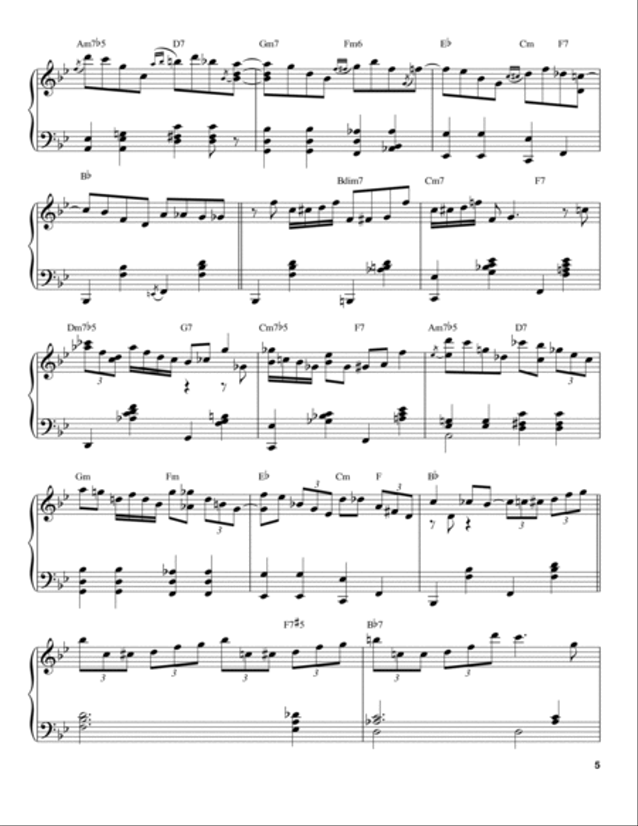 Drop Me Off In Harlem Drop Me Off In Harlem Piano scores gallery preview page 5