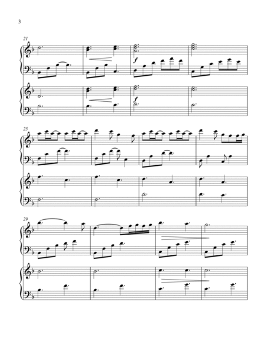 A Thousand Years Harp scores gallery preview page 4