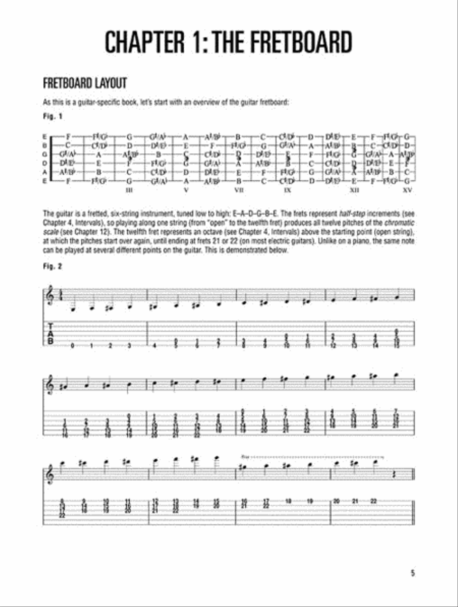 Music Theory for Guitarists Guitar Tablature scores gallery preview page 7