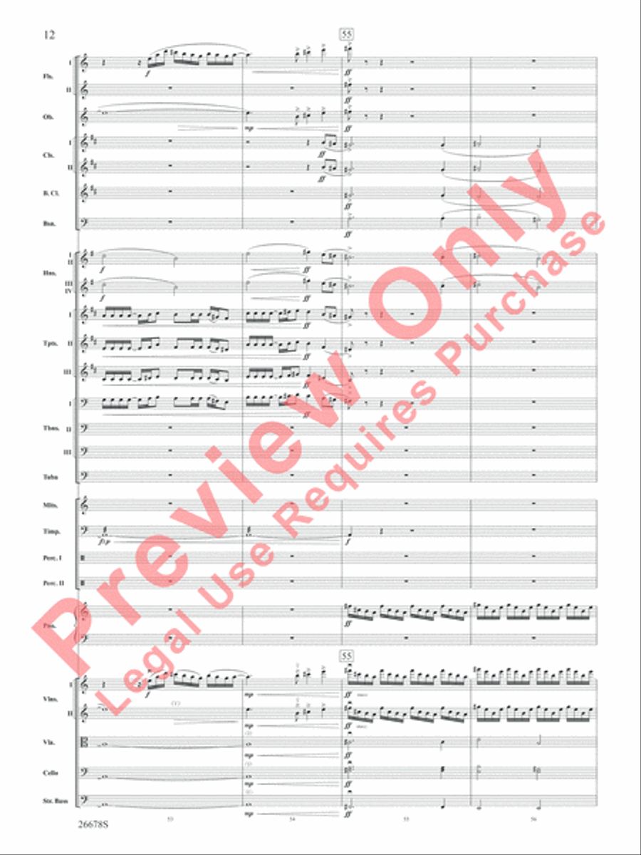 Suite from Video Games Live Full Orchestra scores gallery preview page 13