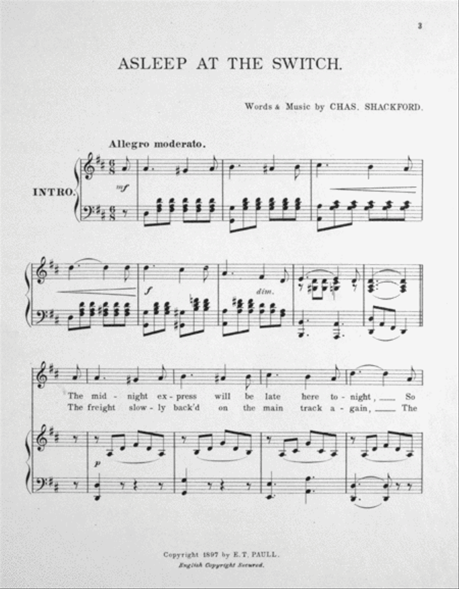 Asleep at the Switch Voice scores gallery preview page 2