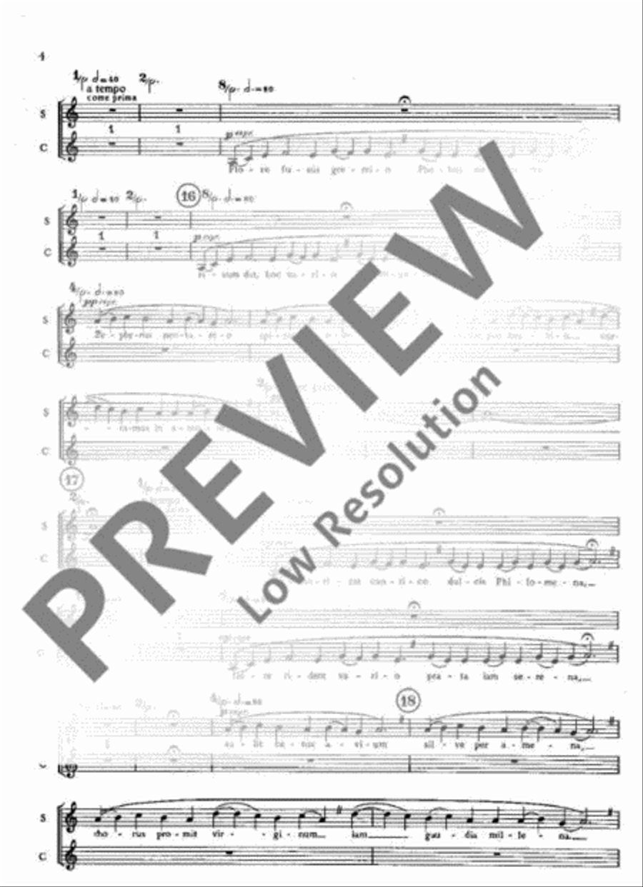 Carmina Burana Part scores gallery preview page 6