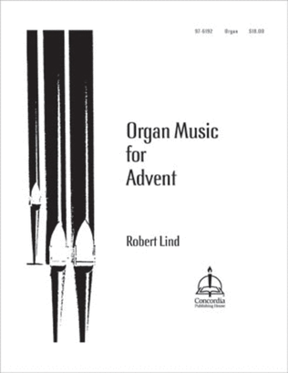 Book cover for Organ Music for Advent