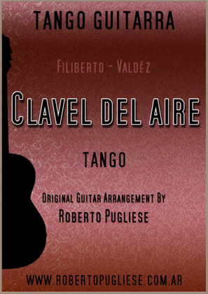 Book cover for Clavel del aire - Tango (Filiberto - Valdez)