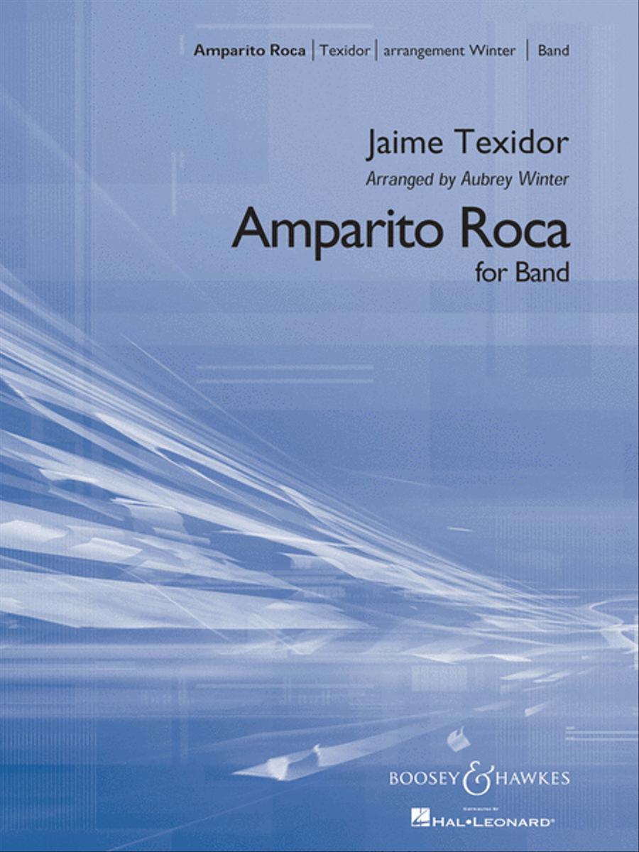 Amparito Roca Concert Band scores gallery preview page 1