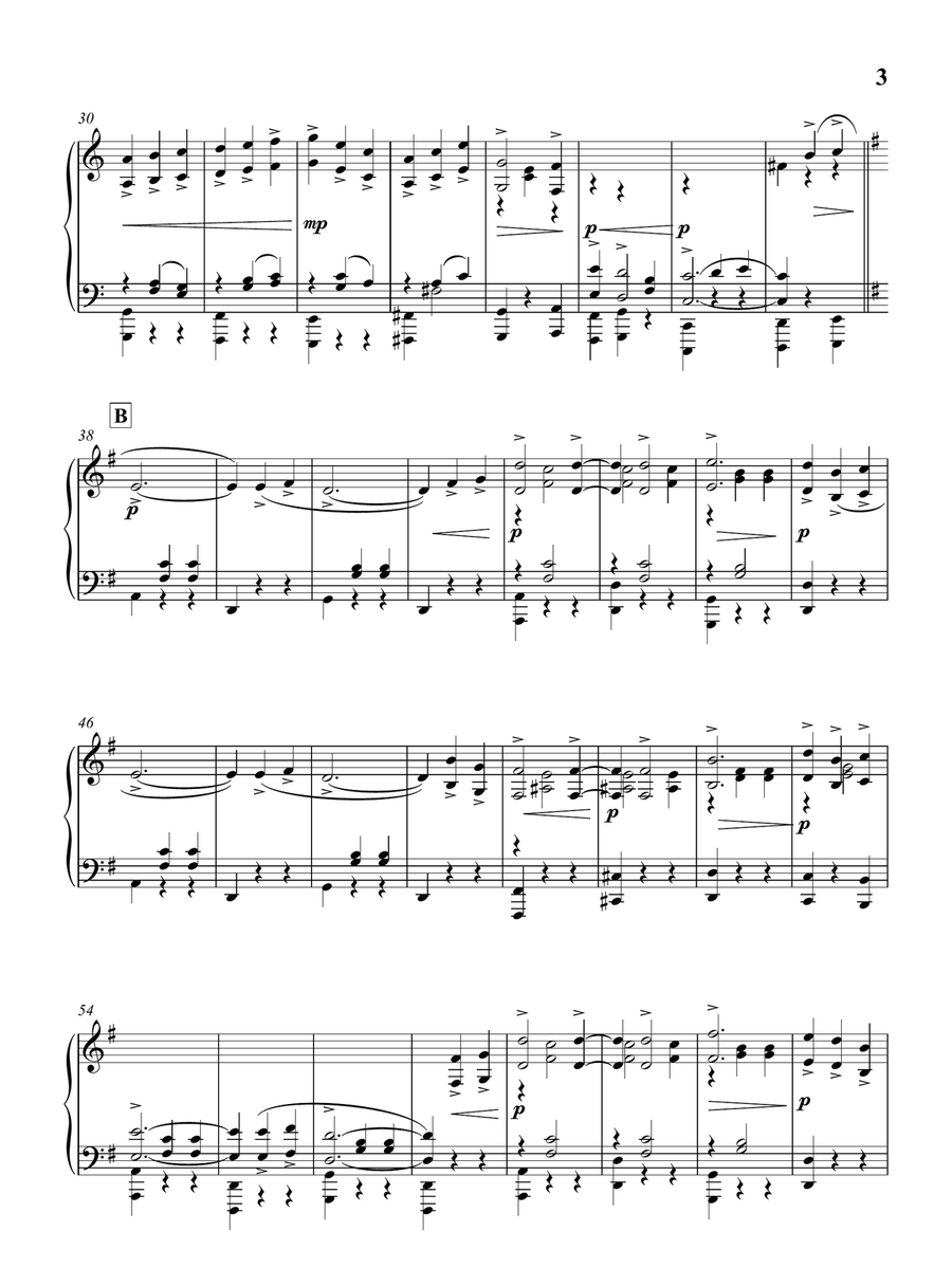 Je Te Veux (I want you) - for Piano Solo (EARLY INTERMEDIATE) Piano Solo scores gallery preview page 4
