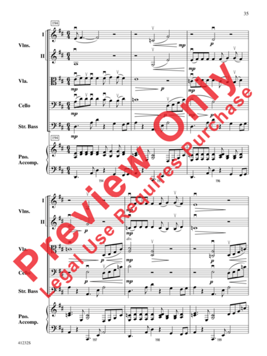 Pippin String Orchestra scores gallery preview page 36