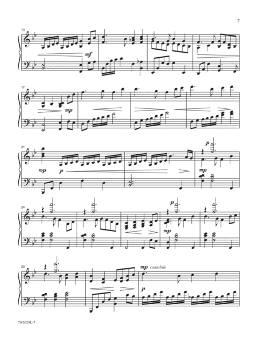 Wounded for Me Piano Solo scores gallery preview page 4