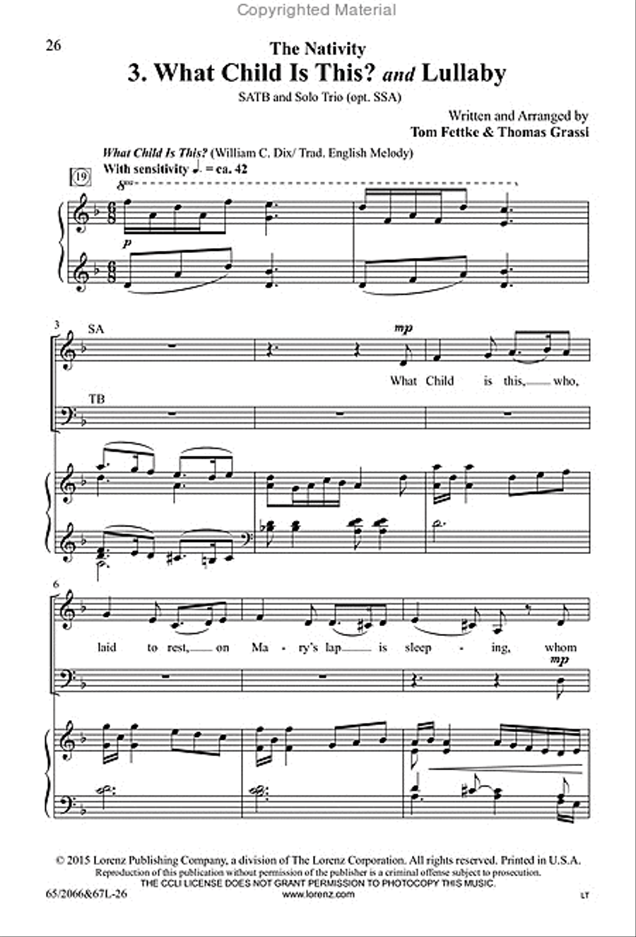 Stars of Glory - SATB with Performance CD 4-Part scores gallery preview page 8