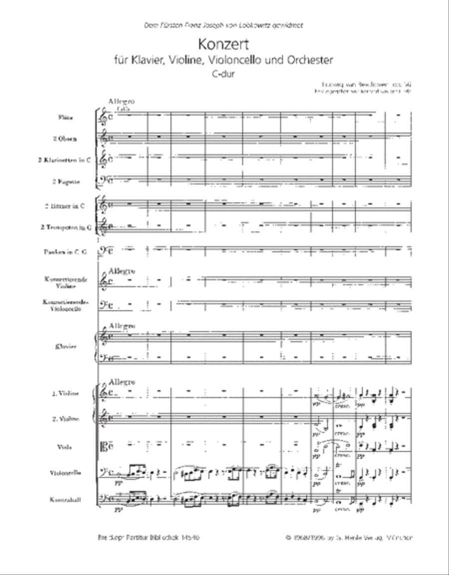 Concerto in C major Op. 56 Piano scores gallery preview page 2