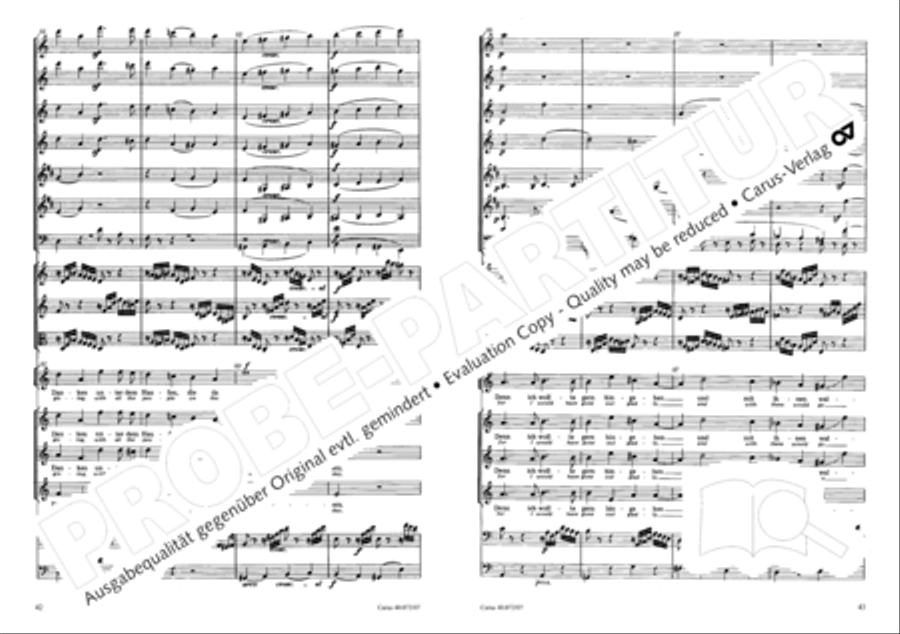 Psalm 42 4-Part scores gallery preview page 23