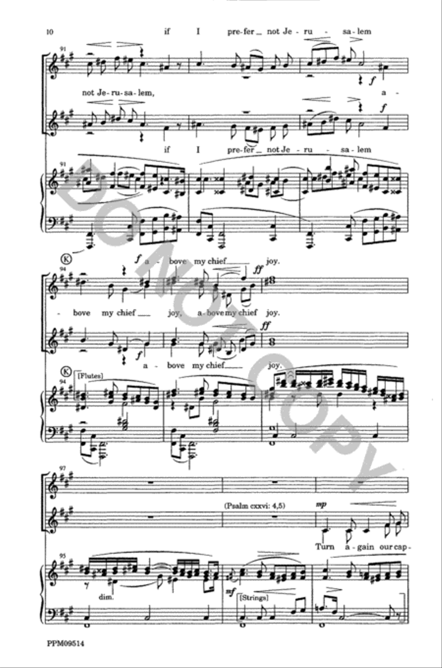 By the Rivers of Babylon SSAA scores gallery preview page 11