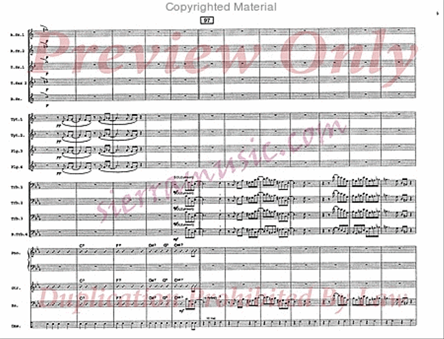 Work Song Jazz Ensemble scores gallery preview page 10
