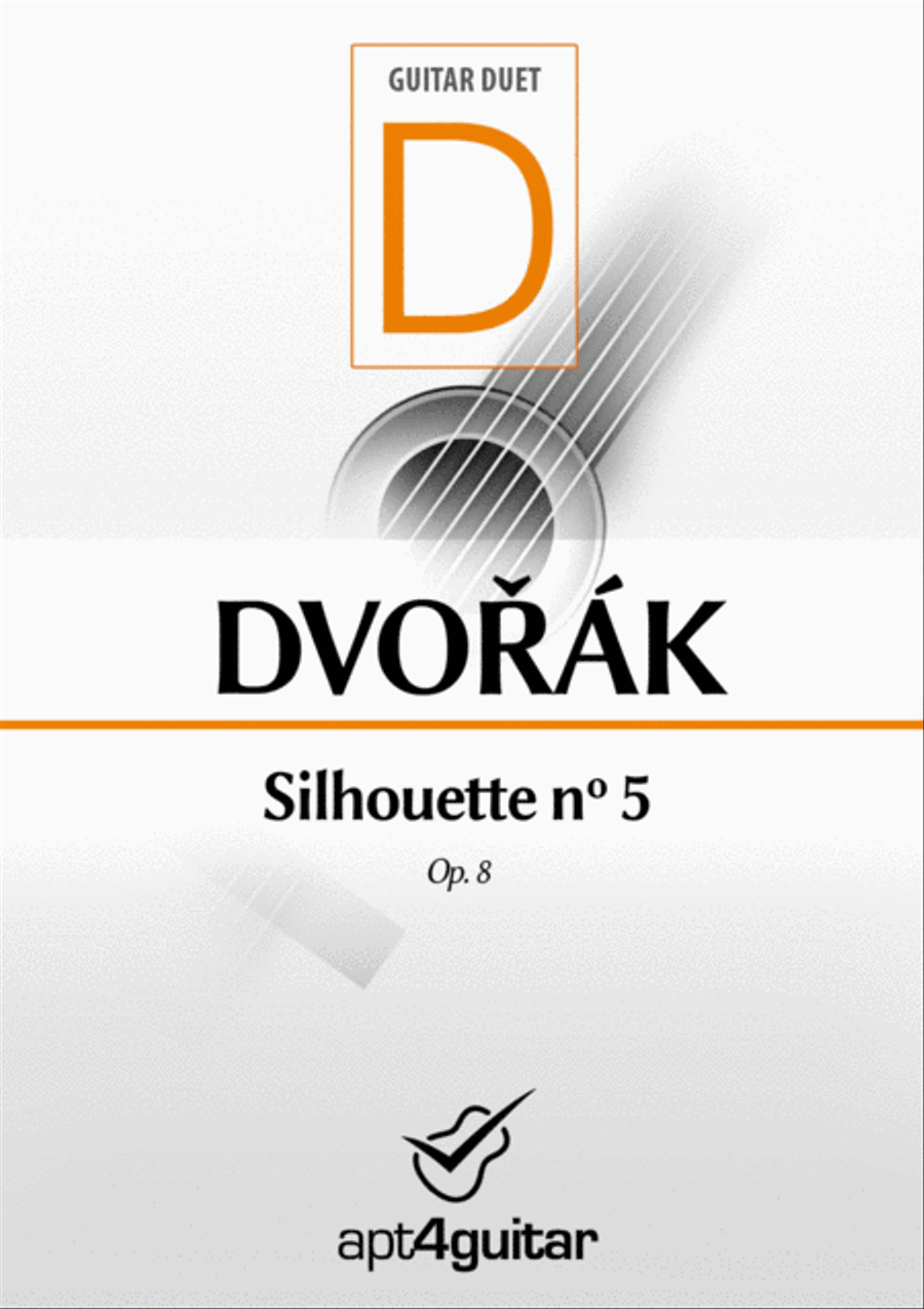 Silhouette nº 5 Classical Guitar scores gallery preview page 1