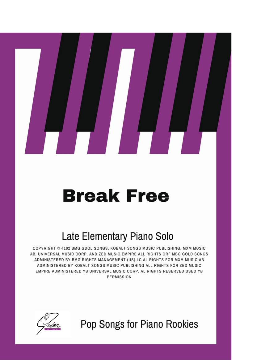 Break Free Piano Method scores gallery preview page 1