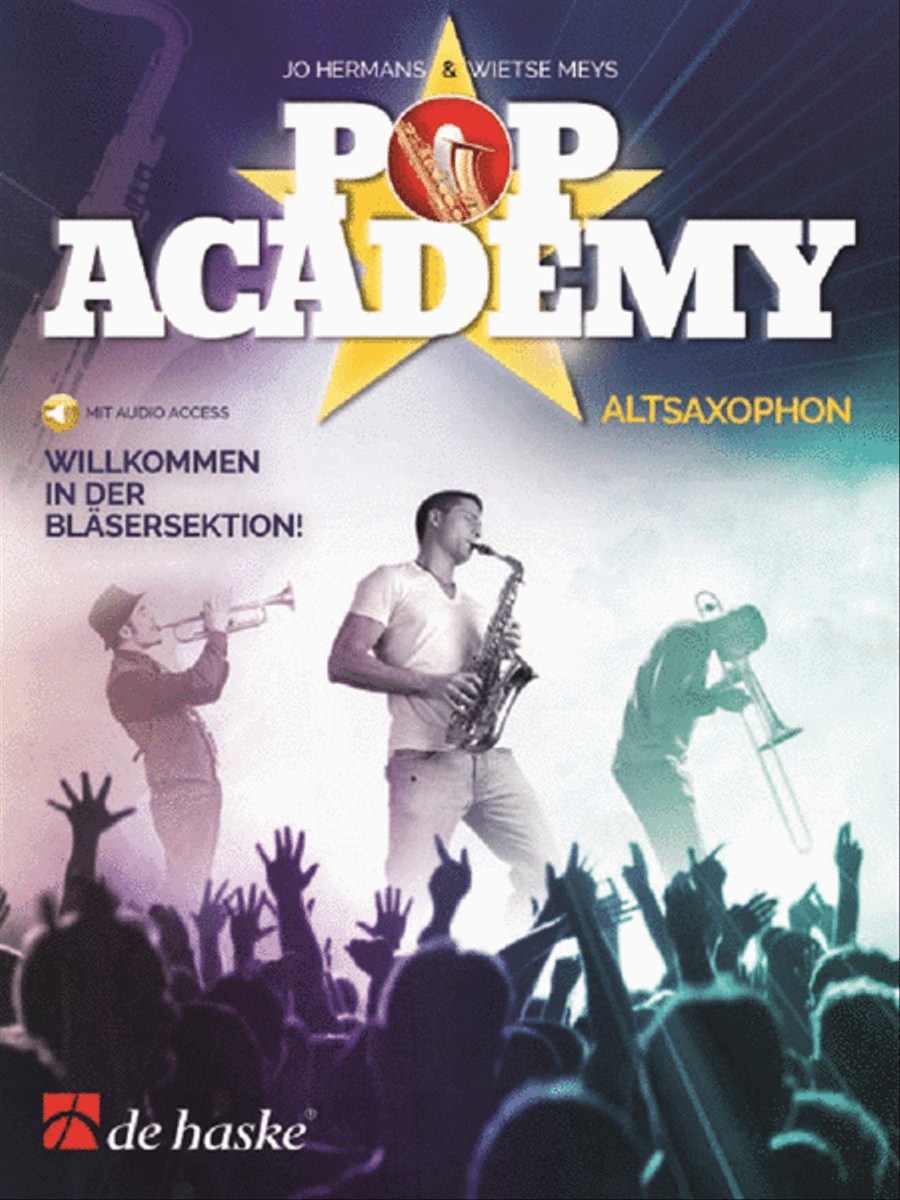 Pop Academy [D] - Altsaxophon Alto Saxophone scores gallery preview page 1