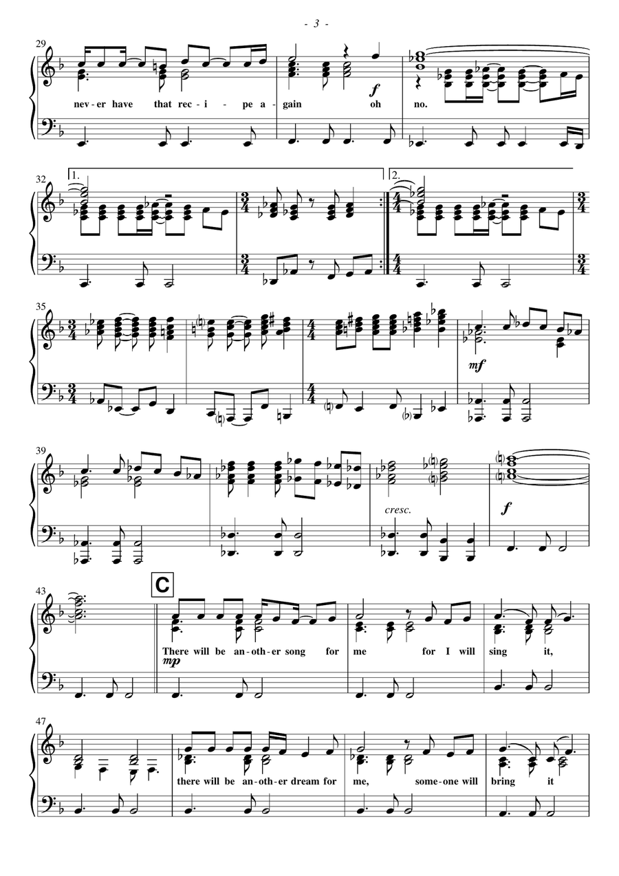 Macarthur Park Macarthur Park Voice scores gallery preview page 3