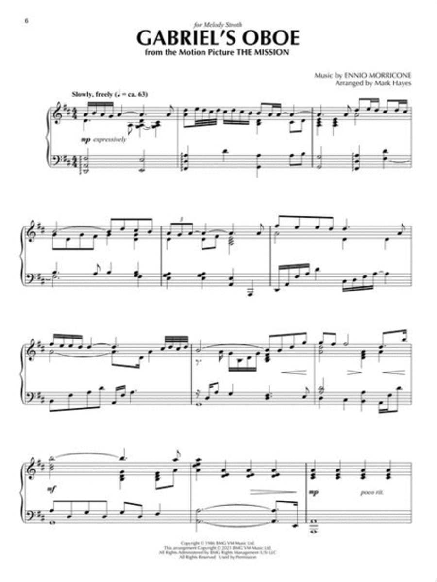 Film Favorites for Piano Solo Piano Solo scores gallery preview page 6