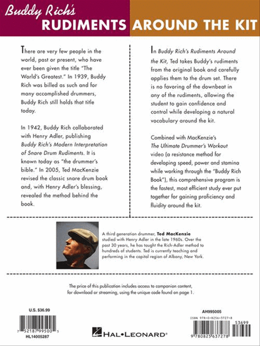 Buddy Rich's Rudiments Around the Kit Drums scores gallery preview page 9