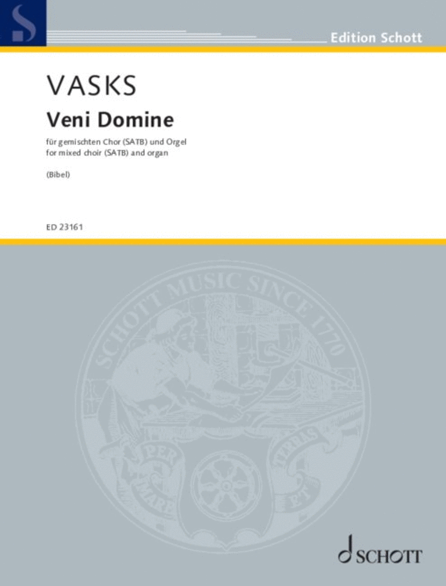 Veni Domine Veni Domine 4-Part scores gallery preview page 1