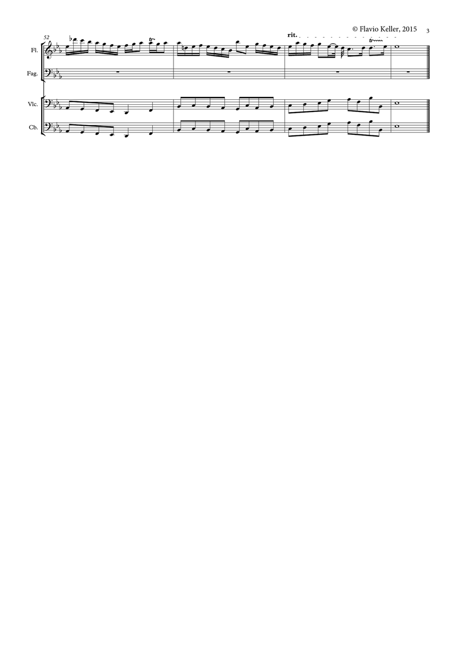 Organ chorale prelude 