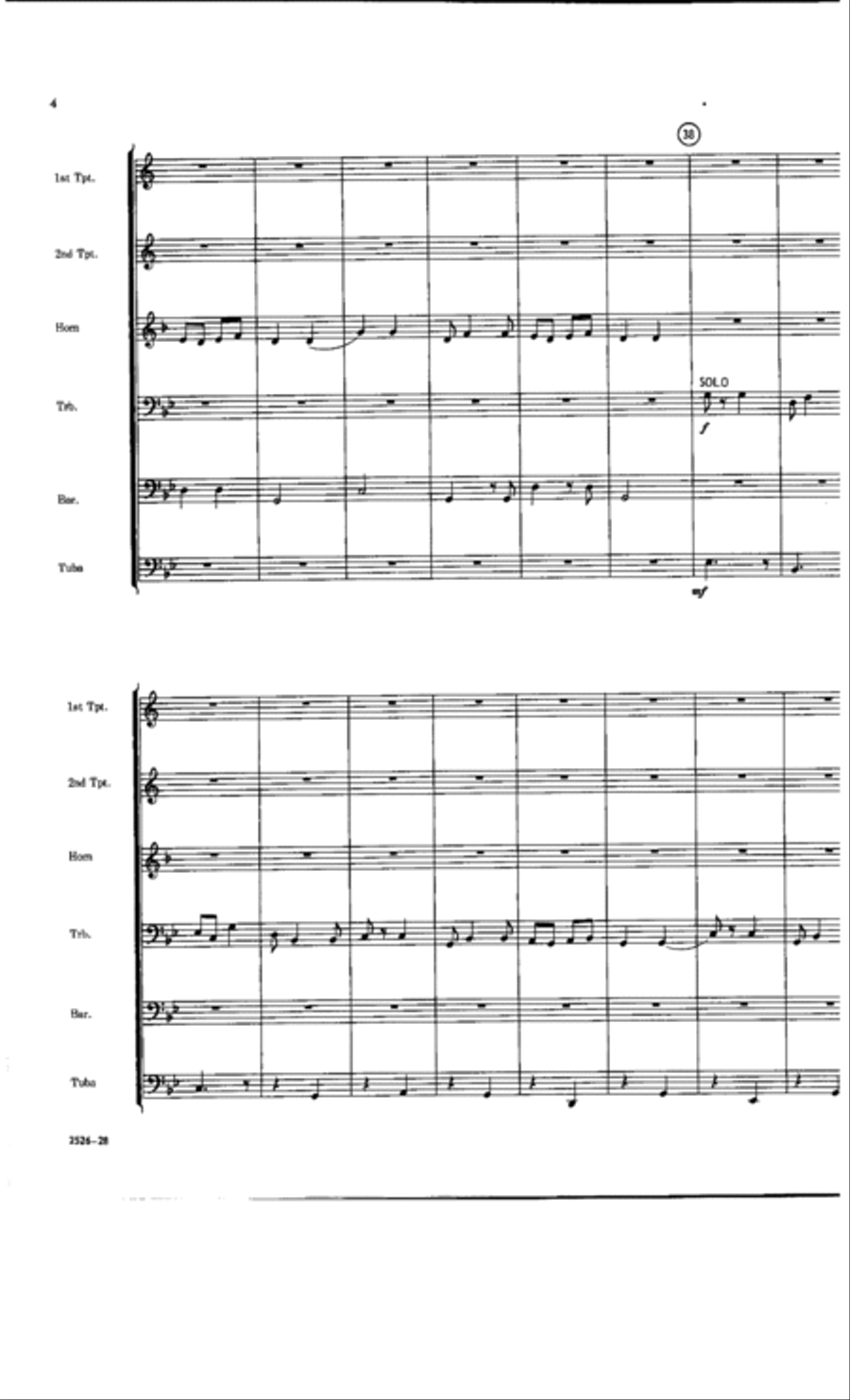 Russian Sailor's Dance Russian Sailor's Dance Chamber Music scores gallery preview page 4