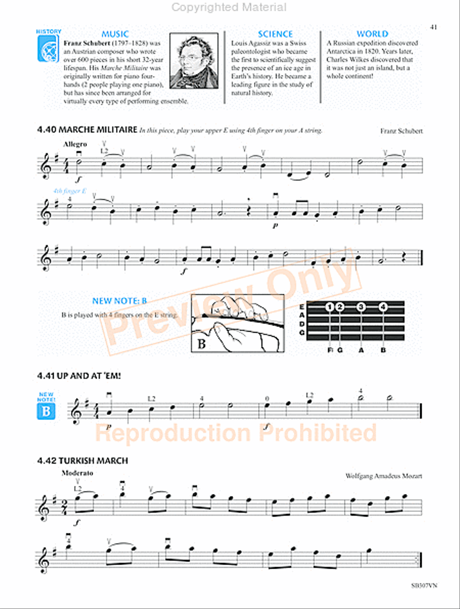 Measures of Success for String Orchestra-Violin Book 1 Chamber Orchestra scores gallery preview page 44