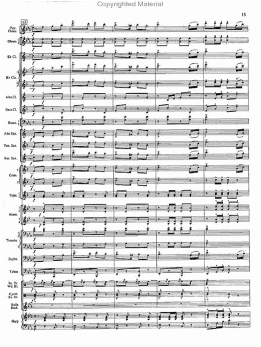 The Fairest of the Fair The Fairest of the Fair Concert Band scores gallery preview page 4