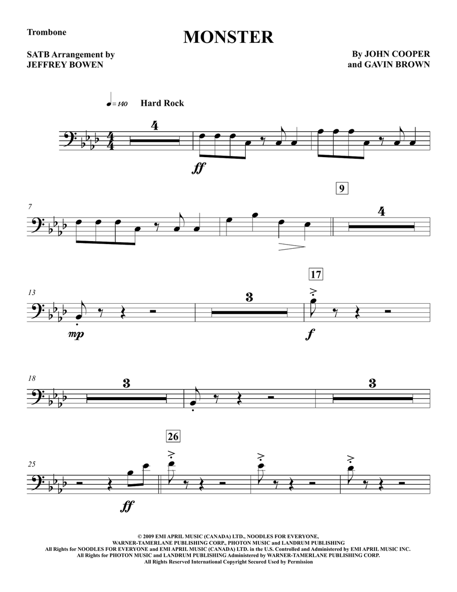 Monster Concert Band scores gallery preview page 5