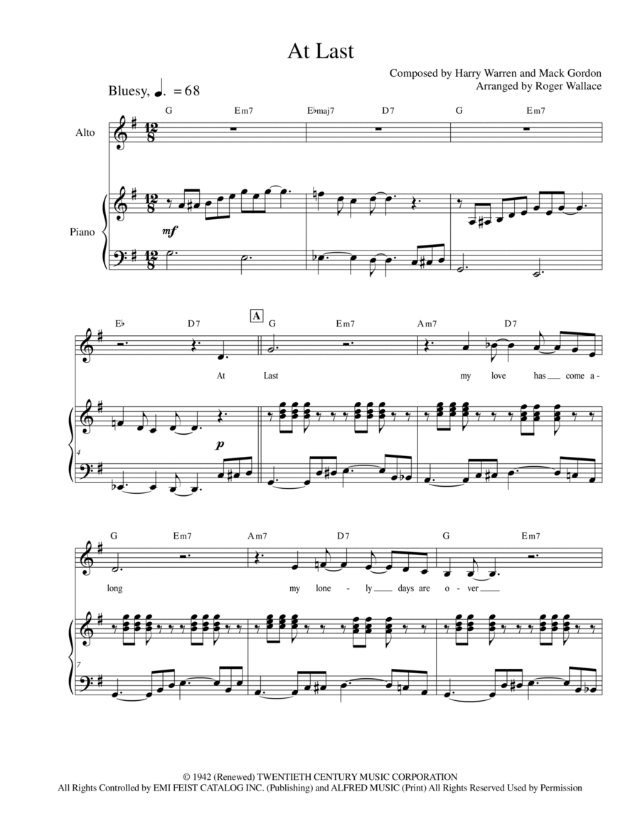 At Last Voice scores gallery preview page 1
