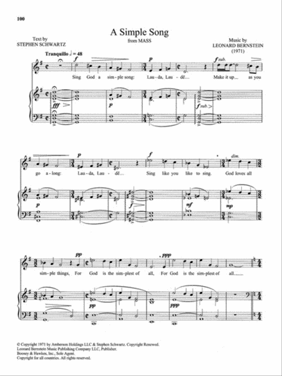 American Arias Voice Solo scores gallery preview page 7